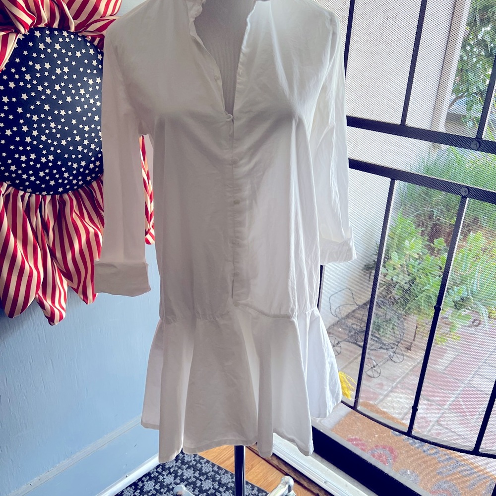 Zara shirtwaist dress flared